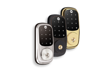 Crestron CLK-YL-YRD226-CR2-605 CLK-YL-YRD226-CR2-605 Yale Assure Lock Wireless Deadbolt w/infiNET EX and Touchscreen Keypad, Polished Brass [Available March 1, 2017]