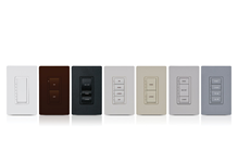 Crestron CLW-DIMFLVEX-277-P-A-S CLW-DIMFLVEX-277-P-A-S In-Wall 0-10V Dimmer, 277V, Almond Smooth