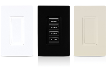 Crestron GLPPA-KP1-A-S GLPPA-KP1-A-S In-wall Zone Keypad for GLPP, Almond Smooth