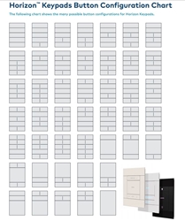 Crestron HZ-BTN-1-A-T-BLANK 